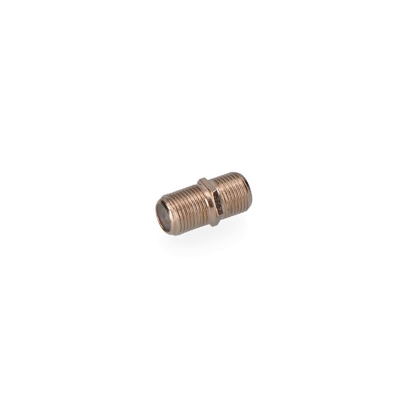 CONECTOR EMPALMADOR "F" MACHO-MACHO...