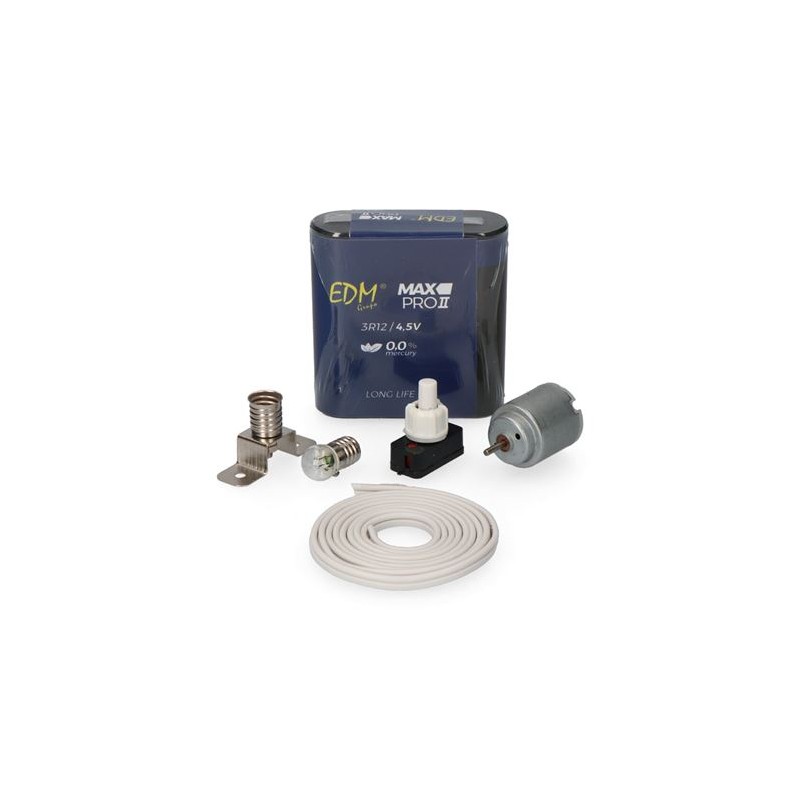 KIT MANUALIDADES CON MOTOR EDM