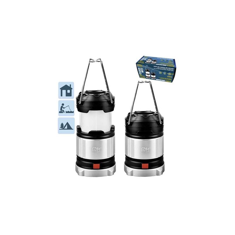 FAROL CAMPING RECARGABLE CON BATERIA...