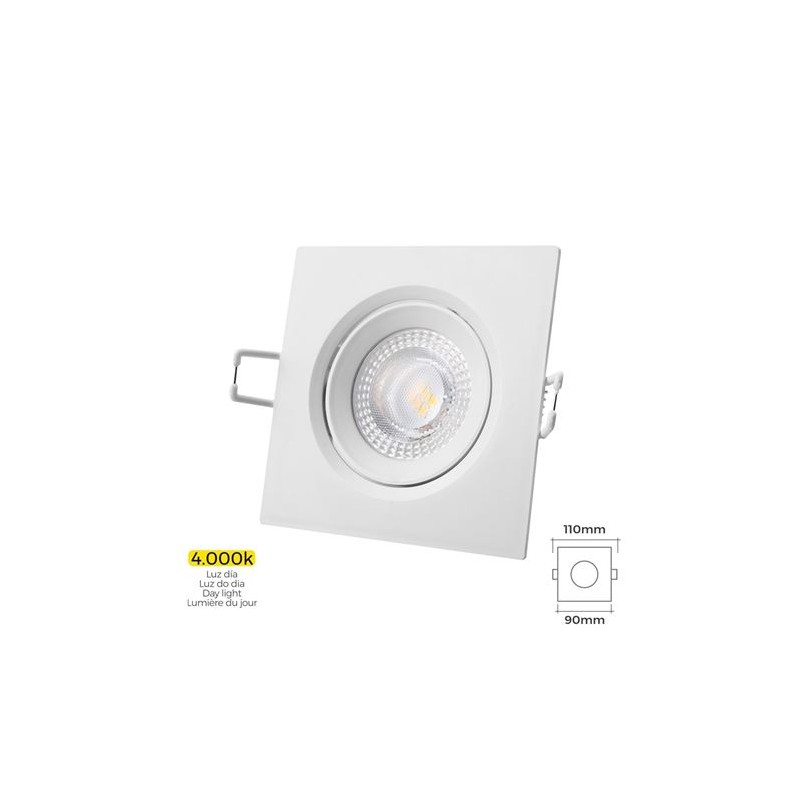 DOWNLIGHT LED EMPOTRAR 5W 380 LUMEN...