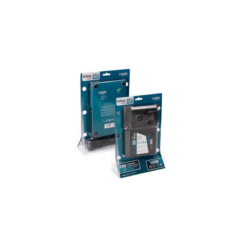 CARGADOR BATERIA 125W KOMA TOOLS PRO...