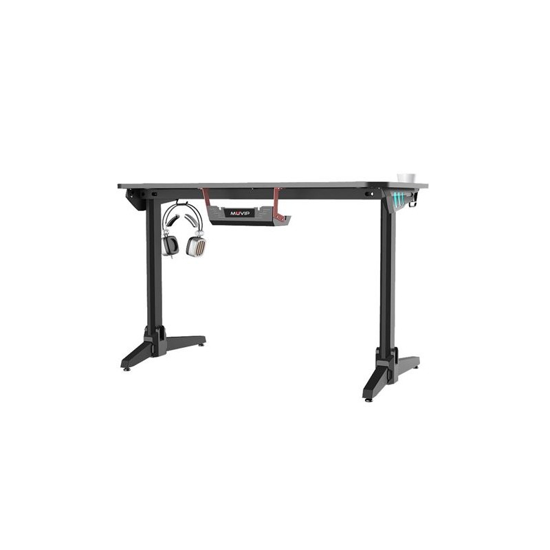 MESA GAMING PRO700 FIBRA CARBONO LUZ...