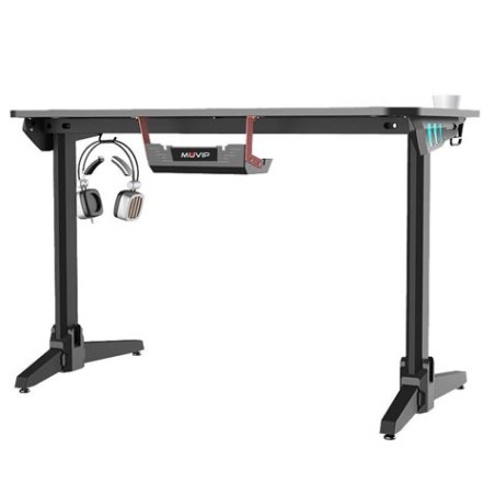 MESA GAMING PRO700 FIBRA CARBONO LUZ RGB MUVIP