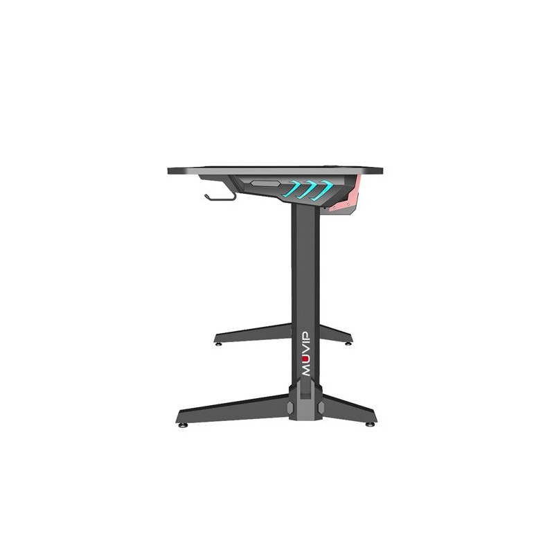 MESA GAMING PRO700 FIBRA CARBONO LUZ...