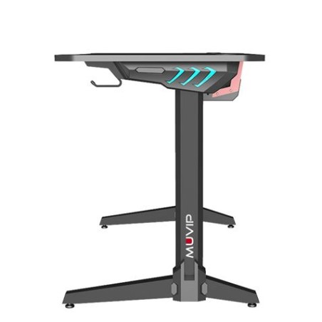 MESA GAMING PRO700 FIBRA CARBONO LUZ RGB MUVIP