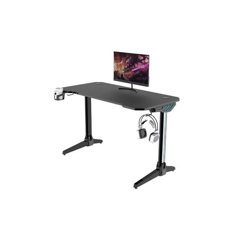 MESA GAMING PRO600 FIBRA CARBONO +...