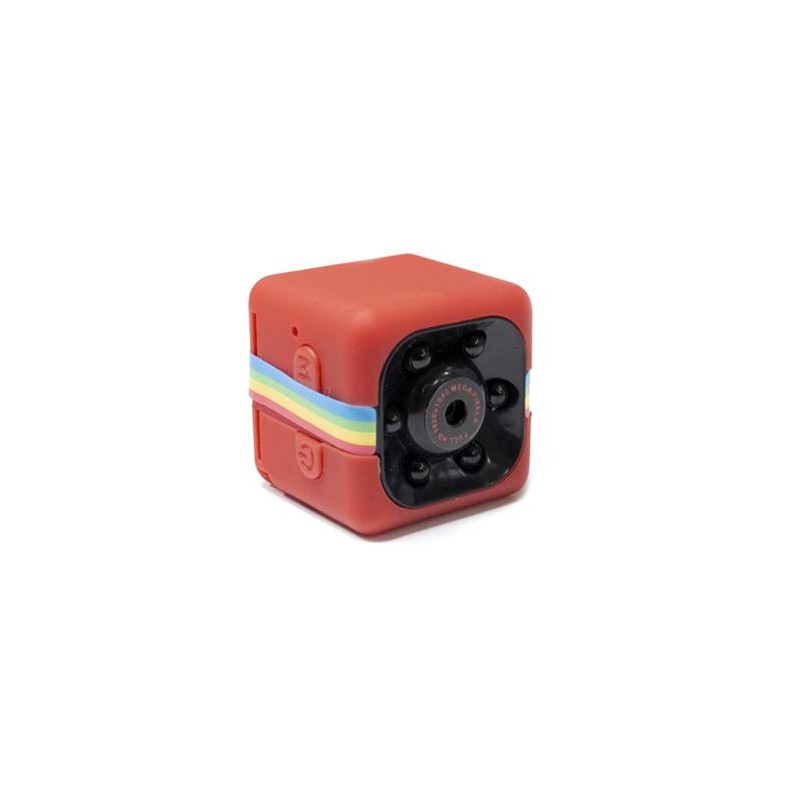 MINI VIDEOCAMARA FULL HD 1080P ROJA...