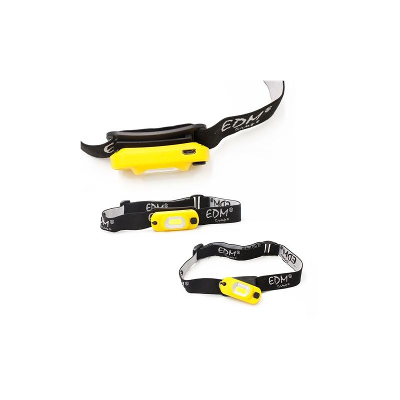 LINTERNA CABEZA RECARGABLE 1W 3.7V...