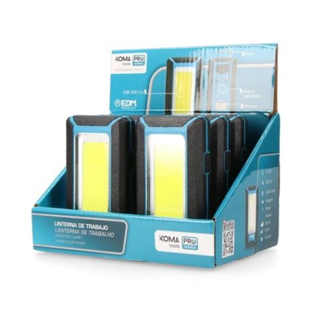 LINTERNA LED PROFESIONAL COB 500LUMENS 8W HOMA TOOLS