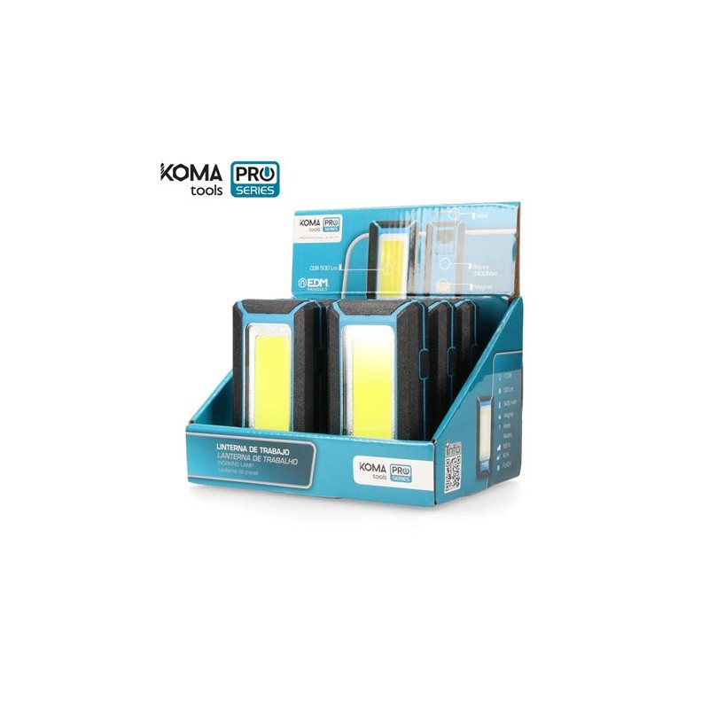 LINTERNA LED PROFESIONAL COB...