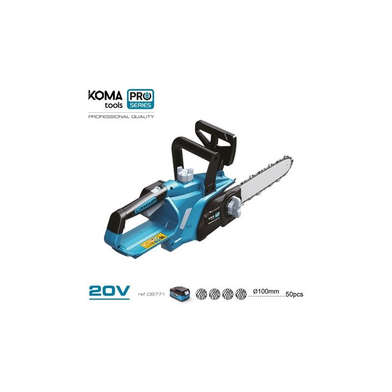 MOTOSIERRA 20V (SIN BATERIA Y...