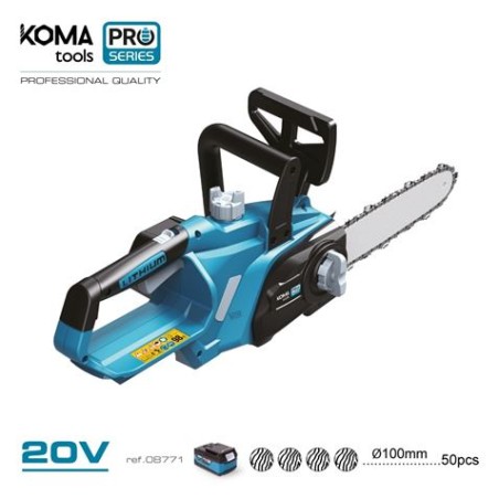 MOTOSIERRA 20V (SIN BATERIA Y CARGADOR) KOMA TOOLS PRO EDM