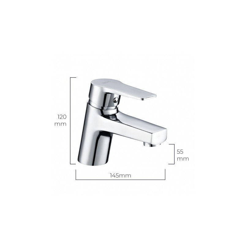 MONOMANDO LAVABO SERIE HIDRO EDM