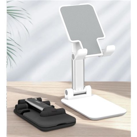 SOPORTE MESA C46B SMARTPHONE/TABLETS HASTA 12.9" BLANCO XO