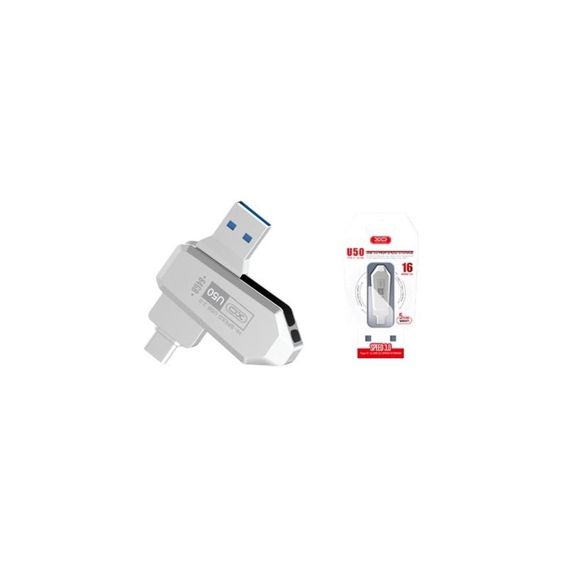 PENDRIVE U50 OTG TIPO C USB 3.0 16GB XO