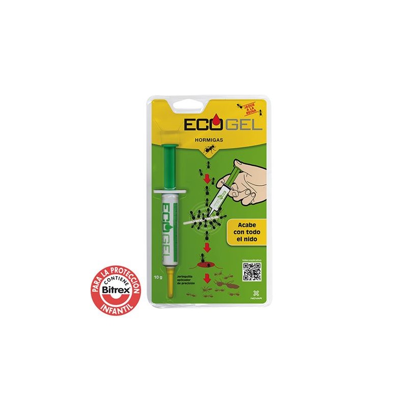 ECOGEL HORMIGAS 10GR. JERINGA