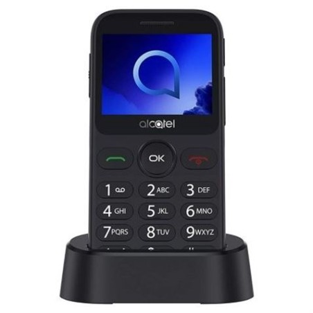 TELEFONO MOVIL ALCATEL 20.19G GRAY |TECLAS GRANDES| BT | CAMARA | SOS |