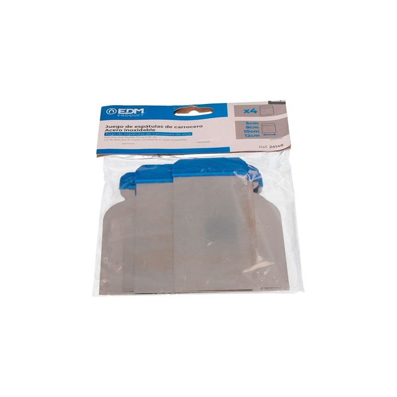 JUEGO CARROCERO ACERO INOXIDABLE EDM