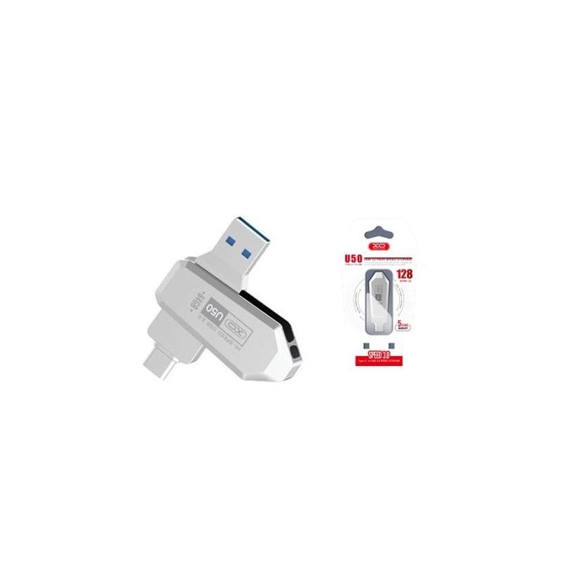 PENDRIVE U50 OTG TIPO C USB 3.0 128GB XO