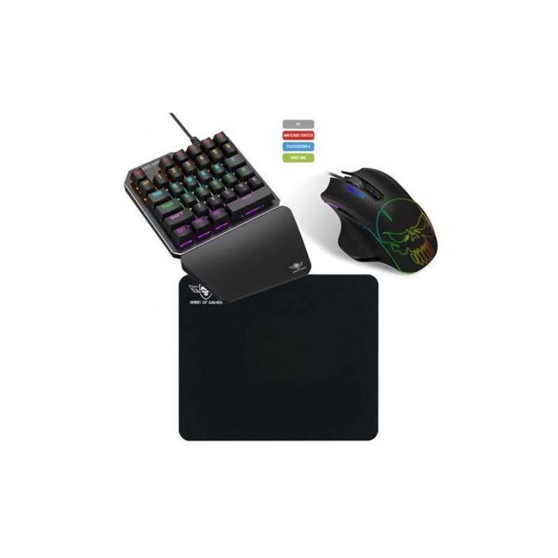 KIT TECLADO + RATON GAMING SPIRIT OF...