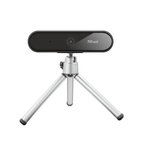WEBCAM CON MICROFONO FULL HD 1080P TYRO | ENFOQUE AUTO | TRIPODE TRUST