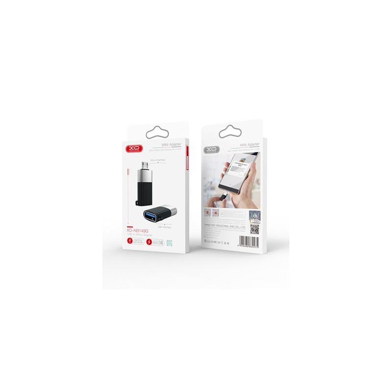 ADAPTADOR NB149-G USB A MICRO USB XO