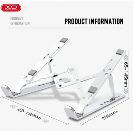 SOPORTE PLEGABLE C49 PARA PORTATIL XO