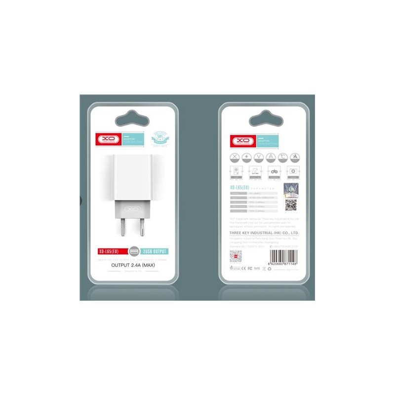 CARGADOR DE CORRIENTE L65 2.4A |...