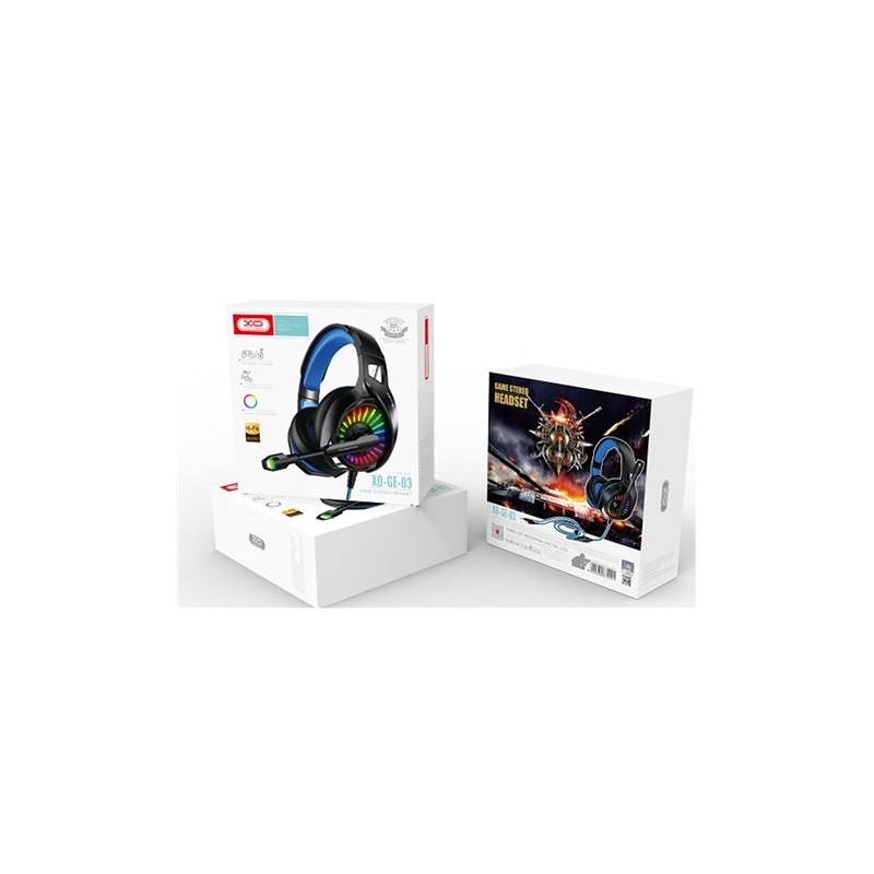 AURICULAR GAMING GM03 ILUMINACIÓN LED XO