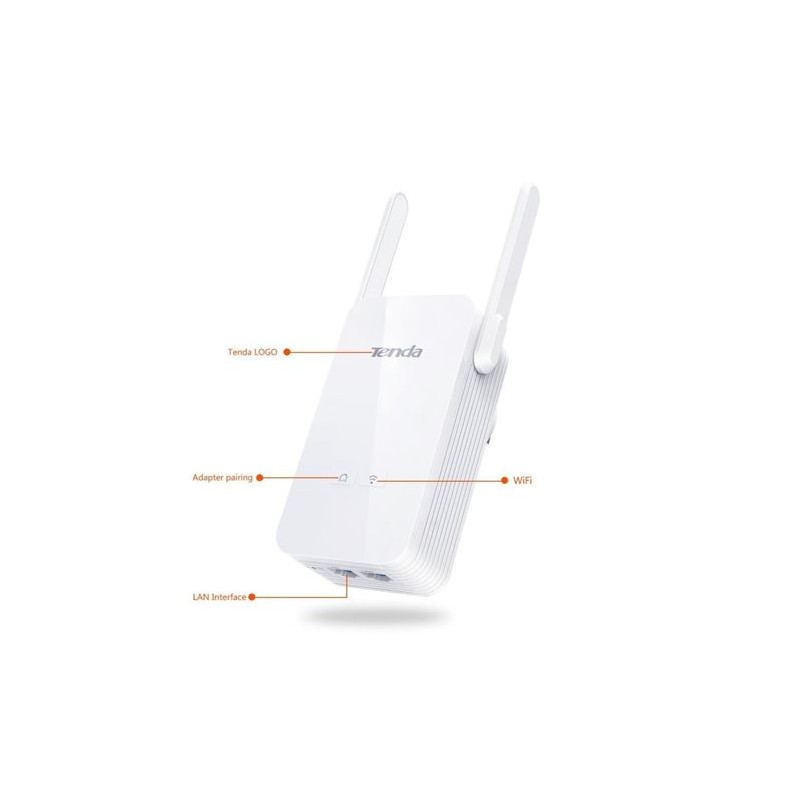 ADAPTADOR POWERLINE TENDA PA6...
