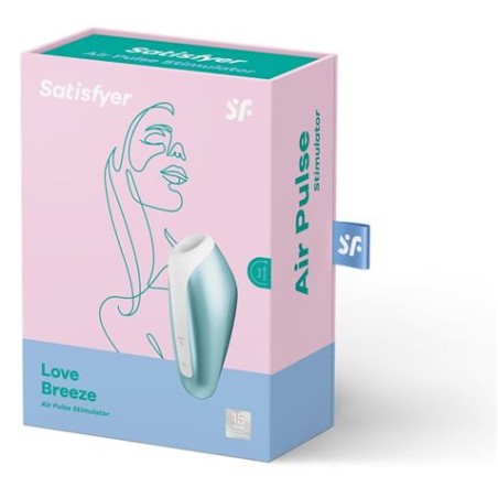 SATISFYER LOVE BREEZE SUCCIONADOR ICE BLUE