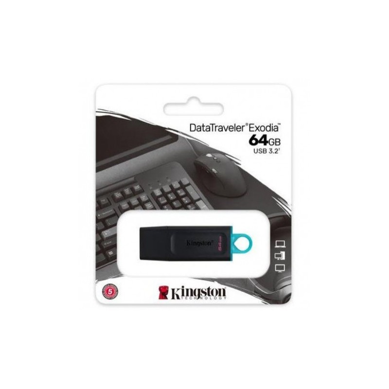 PENDRIVE KINGSTON USB3.2 64GB...
