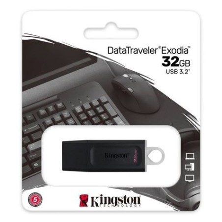 PENDRIVE KINGSTON USB3.2 32GB DATATRAVELER EXODIA