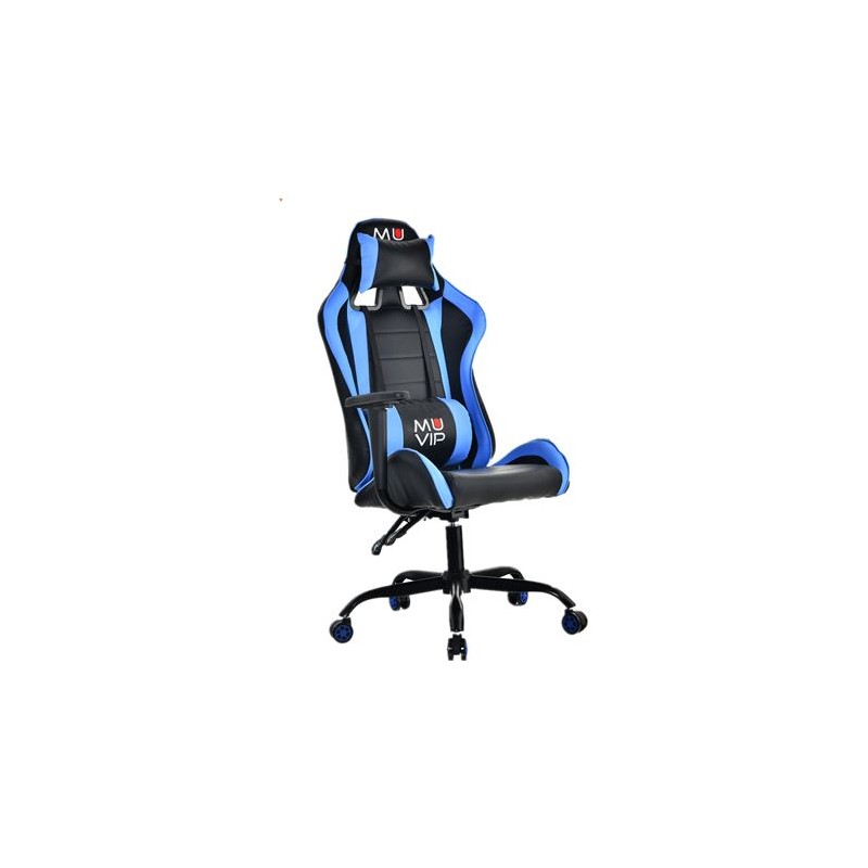 SILLA GAMING GM4000 NEGRO/AZUL MUVIP