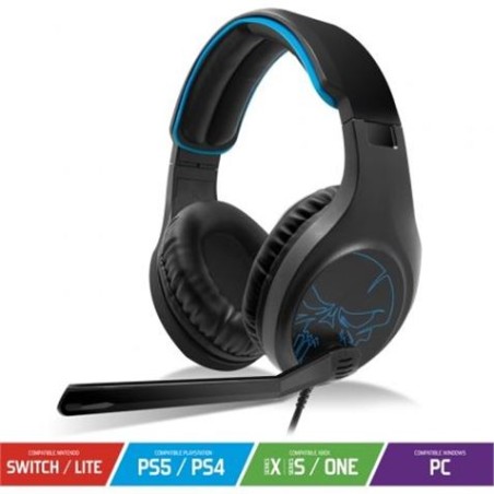 AURICULARES MULTIPLATAFORMA SOG ELITE H-20 AZUL