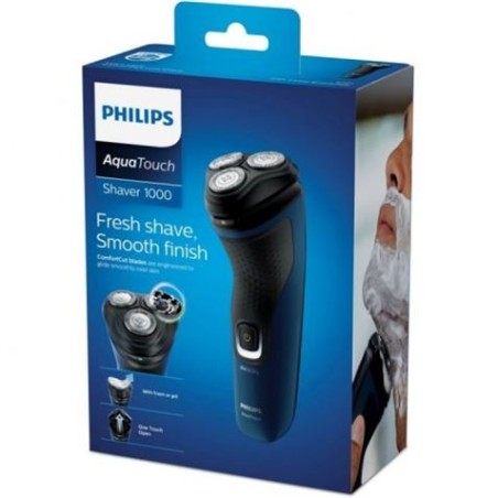 AFEITADORA PHILIPS AQUATOUCH 1100 CON BATERIA