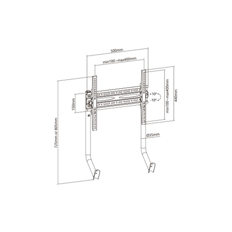 SOPORTE TELEVISOR HASTA 32"-55"...