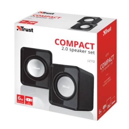 ALTAVOCES 2.0 LETO | CONTROL DE VOLUMEN | USB TRUST