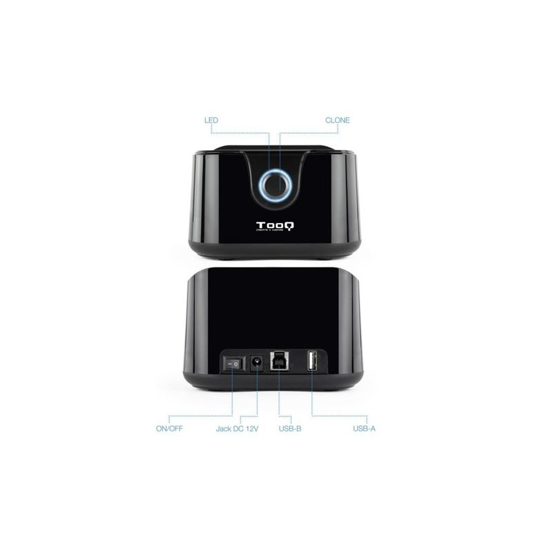 DOCKING STATION PARA DISCOS DUROS TOOQ