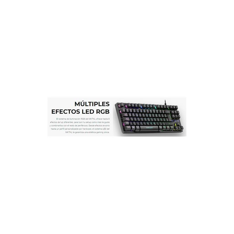 TECLADO H-MECANICO COMPACTO TKL MARS...