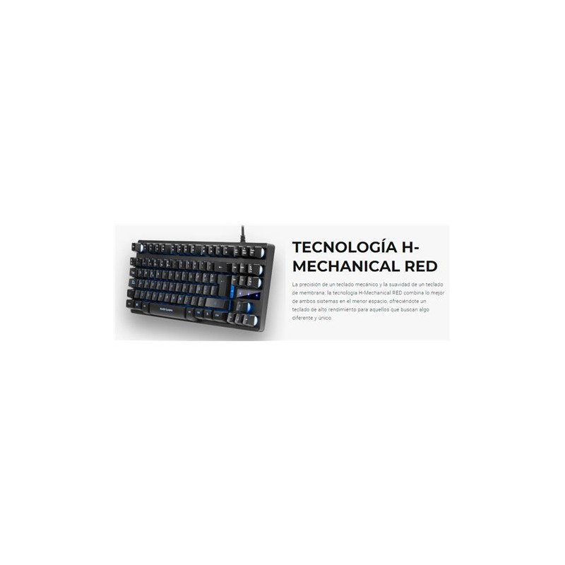 TECLADO H-MECANICO COMPACTO TKL MARS...