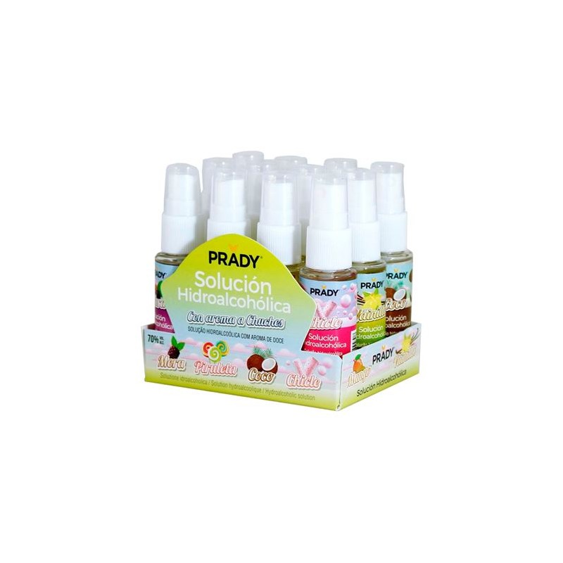 EXPOSITOR 12 SPRAYS HIDROALCOHOLICO...