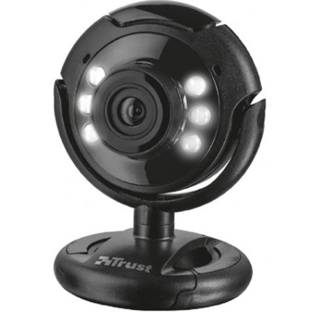 WEBCAM CON MICROFONO TRUST POTLIGHT PRO 1.3MPX CON LEDS