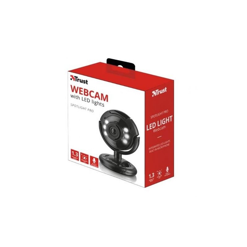 WEBCAM CON MICROFONO TRUST POTLIGHT...