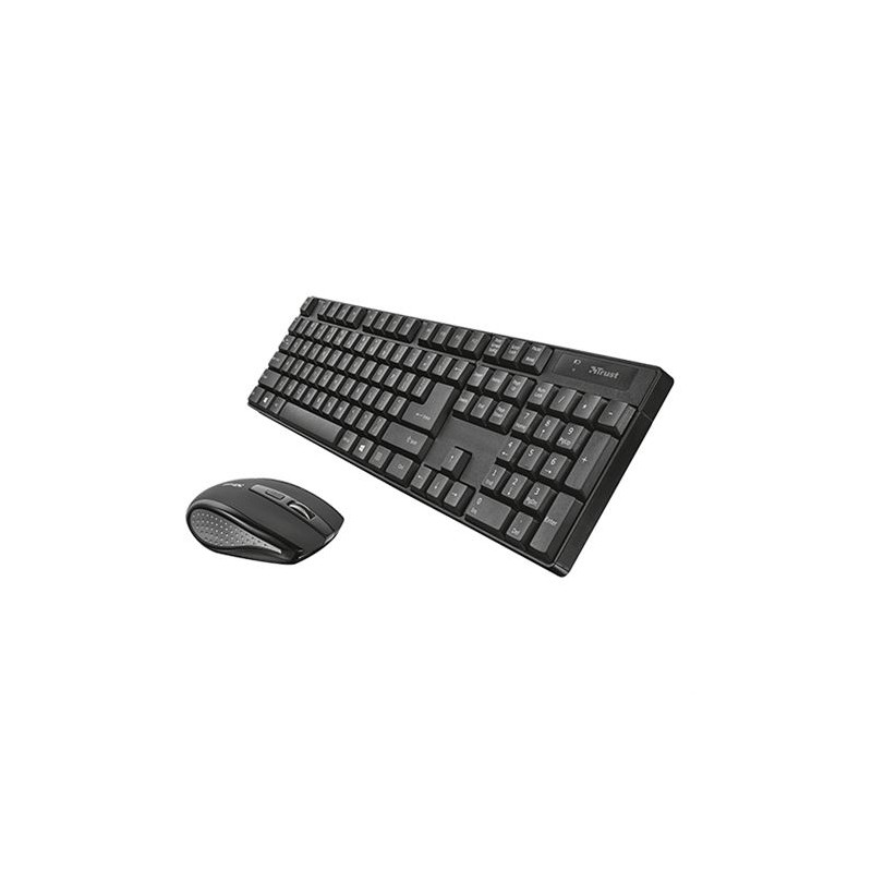KIT TECLADO+RATON INALAMBRICO TRUST XIMO