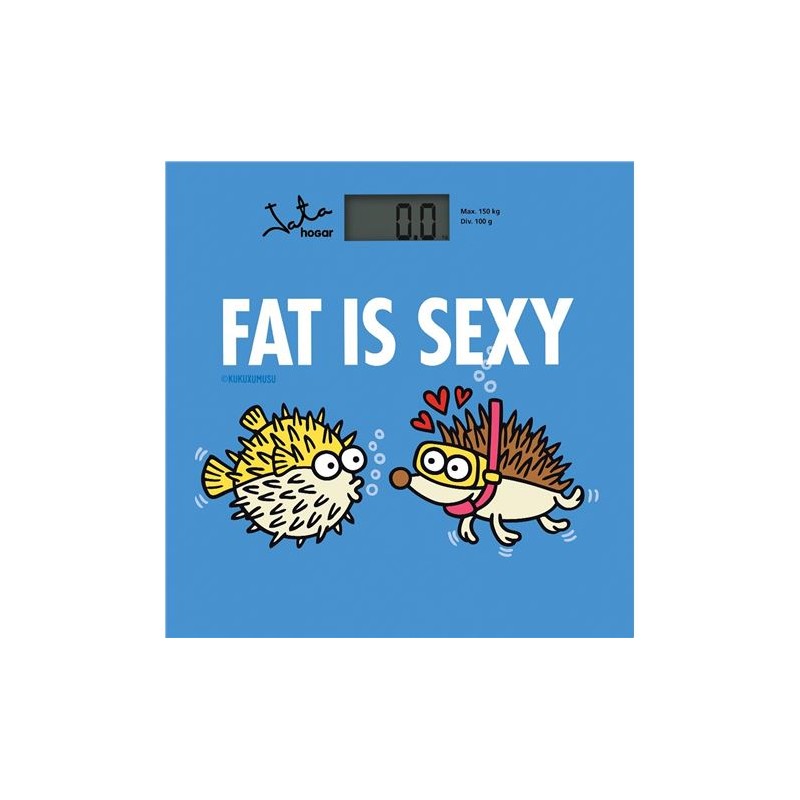 BASCULA DE BAÑO GRAN LCD 150KG JATA