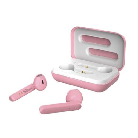 AURICULARES TWS TRUST PRIMO TOUCH BLUETOOTH COLOR ROSA