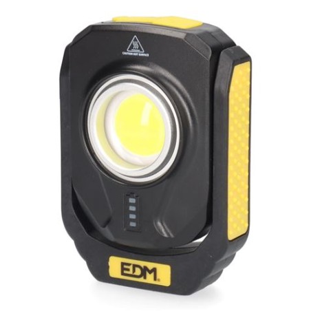 LINTERNA LED COMPACT RECARGABLE 10W 900 LUMEN