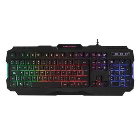 PACK GAMING MCP118 TECLADO+RATON OPTICO RGB +ALFOMBRILLA