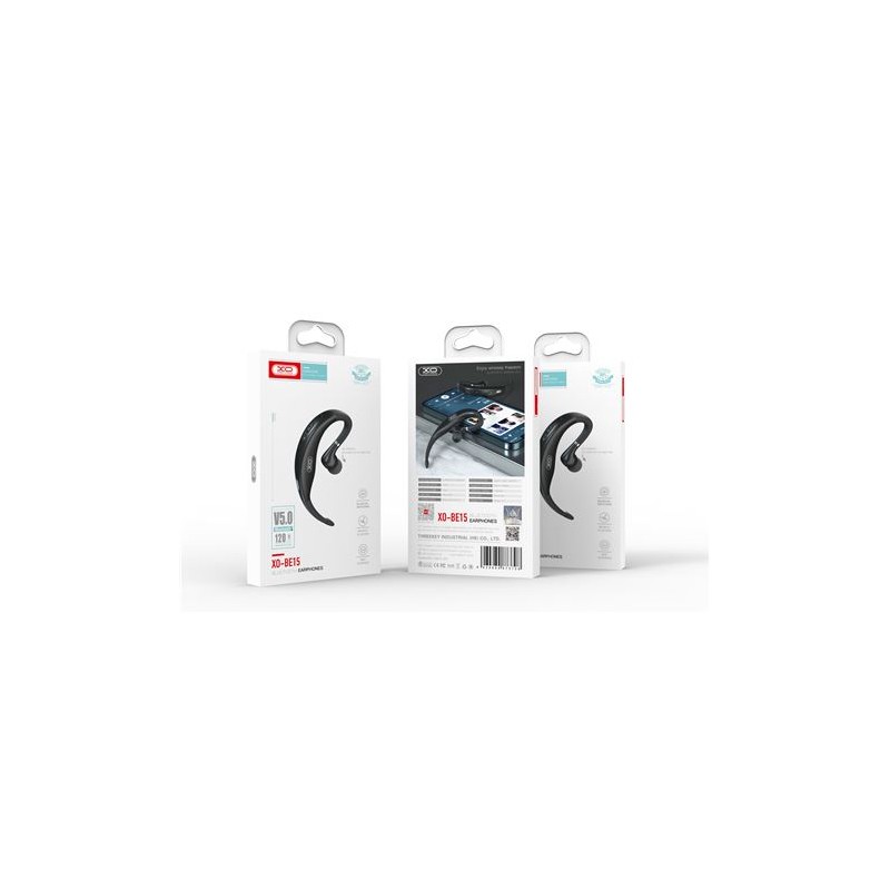 AURICULAR BE15 BLUETOOTH NEGRO XO